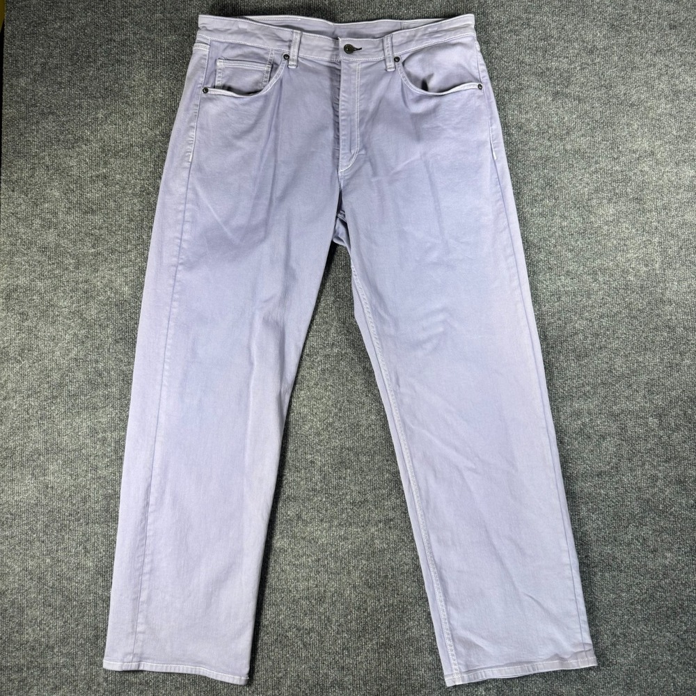 Rag & Bone Raph Fit 4 Jeans Mens 36x32 Straight RELAXED FIT Baggy Purple